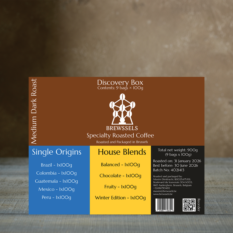 Brewssels Discovery Box – 9 × 100g