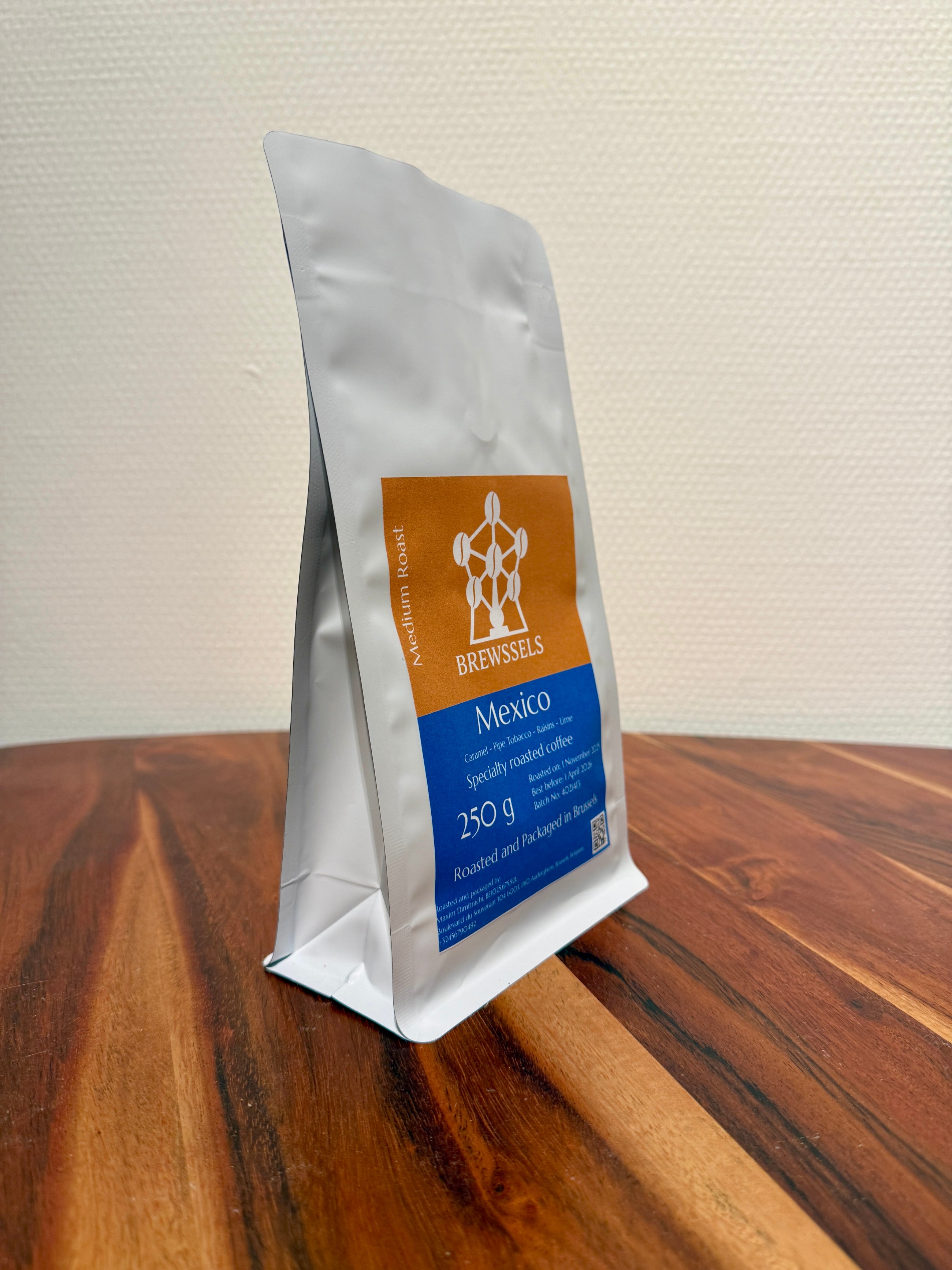 Brewssels – Mexico Chiapas – Roasted Coffee Beans Brussels