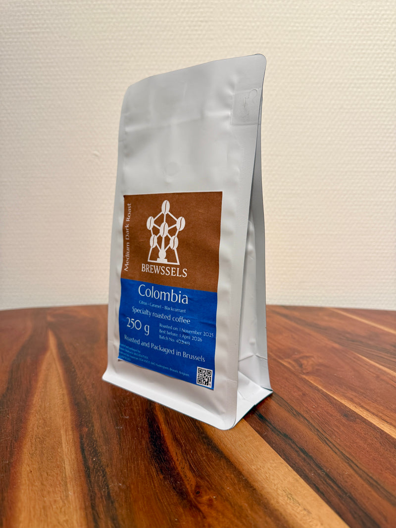 Brewssels – Colombia Supremo – Roasted Coffee Beans Brussels