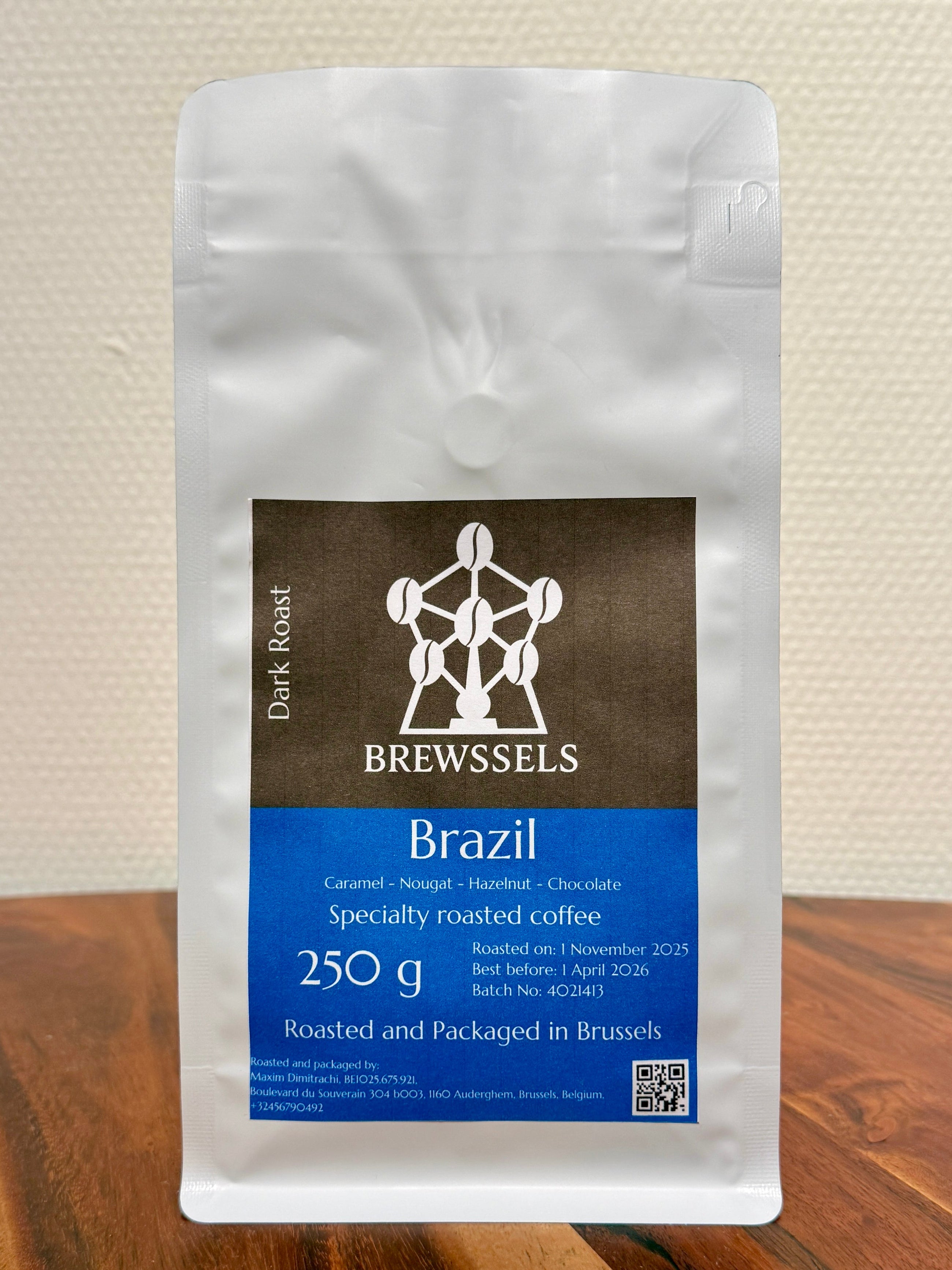 Brewssels – Brazil Capricornio – Roasted Coffee Beans Brussels