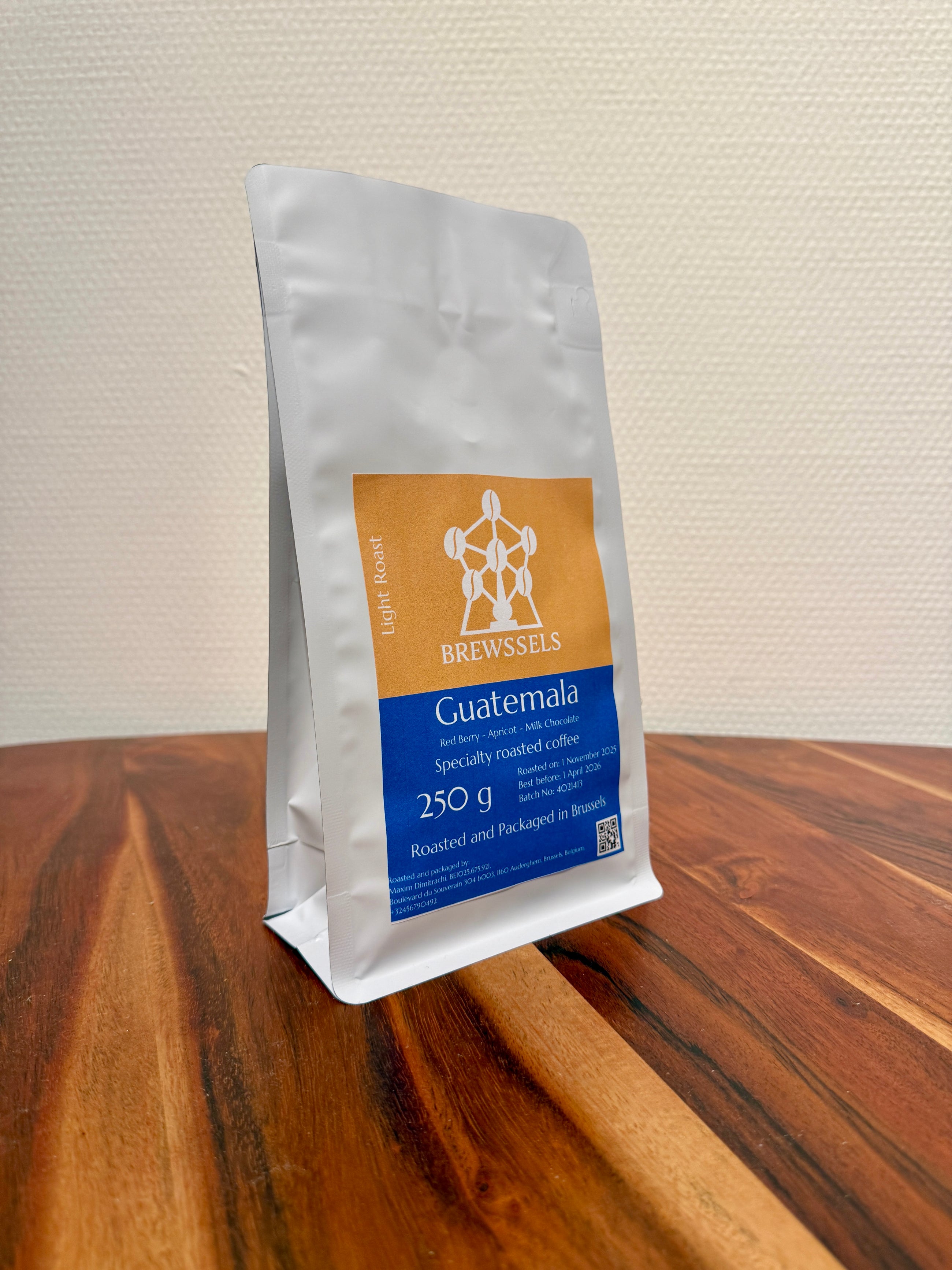 Brewssels – Guatemala Huehuetenango – Roasted Coffee Beans Brussels